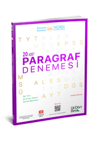 ÜÇ DÖRT BEŞ YAYINLARI PARAGRAF 20 DENEME…