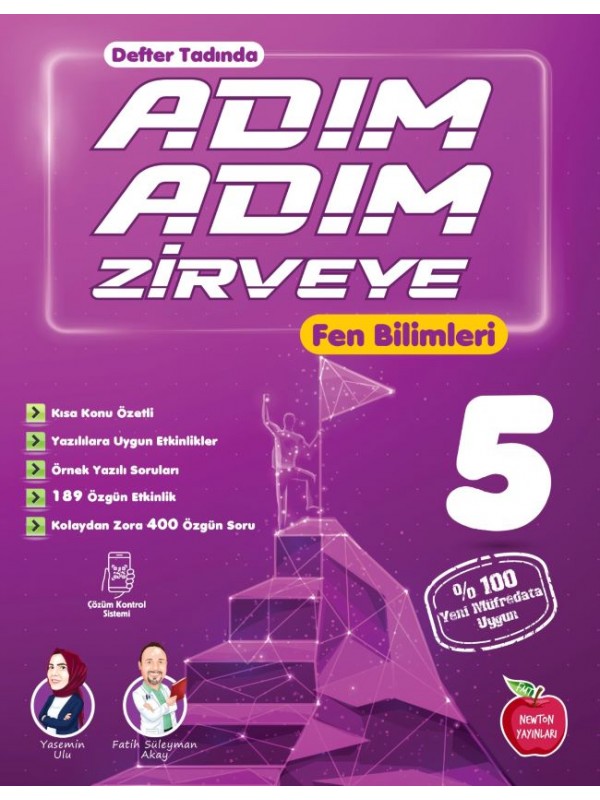 NEWTON YAYINLARI 5.SINIF ADIM ADIM ETKİNLİKLİ KONU ANLATIMLI FEN BİLİ…