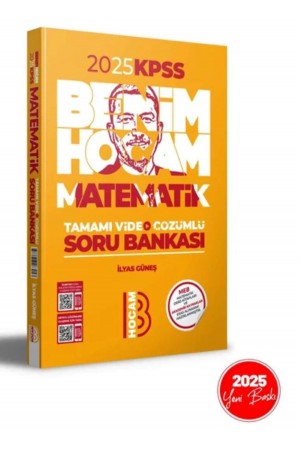2025 KPSS Matematik Tamamı Video Çözümlü Soru Bankası Benim Hoca…