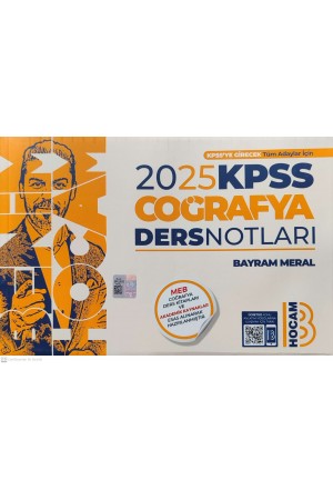 2025 KPSS Coğrafya Ders Notları Benim Hocam Yayınları…