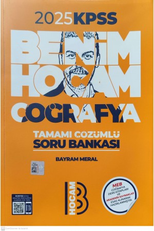 2025 KPSS Coğrafya Tamamı Çözümlü Soru Bankası Benim Hocam Yay…