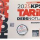 2025 KPSS Tarih Ders Notları Benim Hocam Yayınları