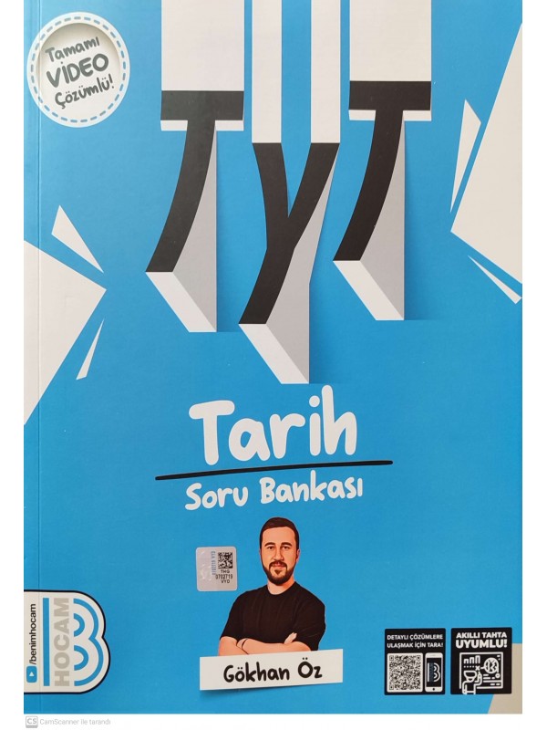 2025 TYT Tarih Tamamı Video Çözümlü Soru Bankası Benim Hocam Yayınl…
