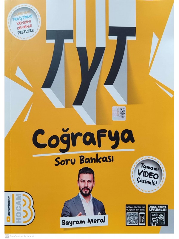 2025 TYT Coğrafya Tamamı Video Çözümlü Soru Bankası Benim Hocam Yay…