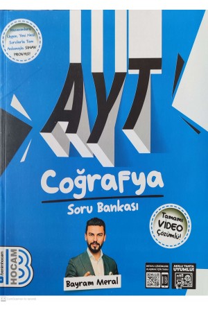 2025 AYT Coğrafya Tamamı Video Çözümlü Soru Bankası Benim Hocam…