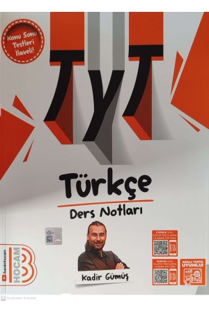 2025 TYT Türkçe Ders Notları Benim Hocam Yayınları…