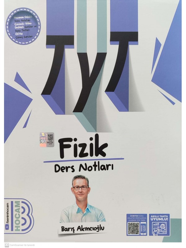 2025 TYT Fizik Ders Notları Benim Hocam Yayınları…