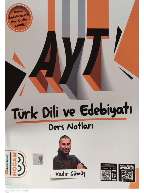 2025 AYT Türk Dili ve Edebiyatı Ders Notları Benim Hocam Yayınları…