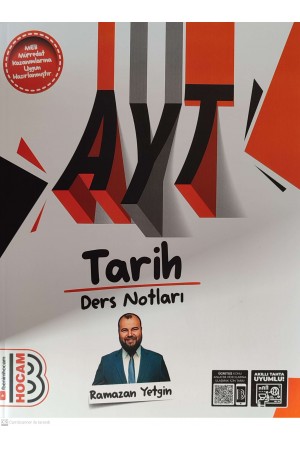 2025 AYT Tarih Ders Notları Benim Hocam Yayınları…