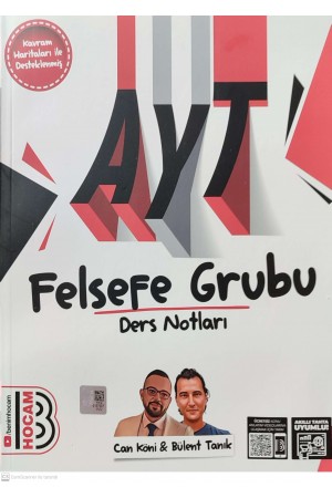 2025 AYT Felsefe Grubu Ders Notları Benim Hocam Yayınları…