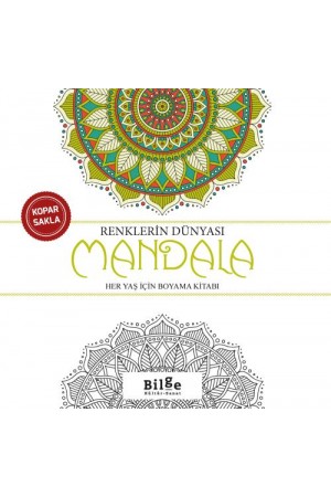 Renklerin Dünyası-Mandala -Her Yaş İçin Boyama Kitabı-…