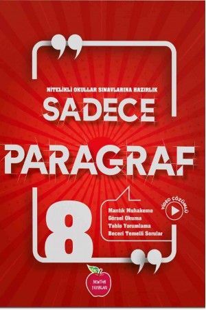 NEWTON YAYINLARI 8.SINIF SADECE PARAGRAF…