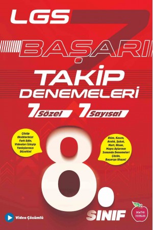 NEWTON YAYINLARI 8.SINIF LGS BAŞARI TAKİP DENEMELERİ…
