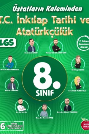NEWTON YAYINLARI 8.SINIF ÜSTATLARIN KALEMİNDEN 2.DÖNEM 16 SÜR…