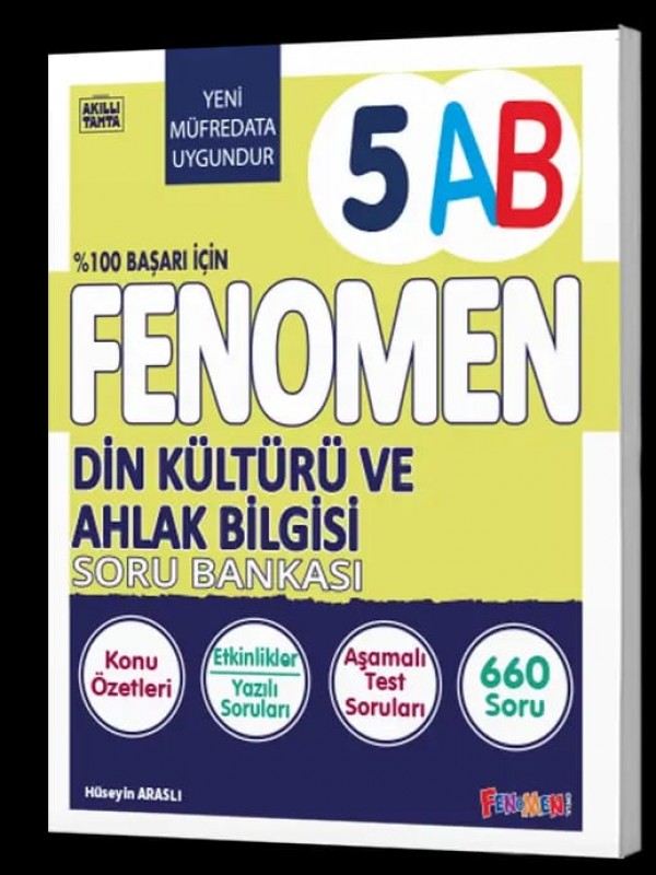 Fenomen 5 Din Kültürü Ve Ahlak Bilgisi A-B Soru Bankası…