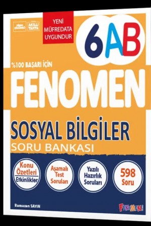 fenomen 6 Sosyal Bilgiler A-B Soru Bankası