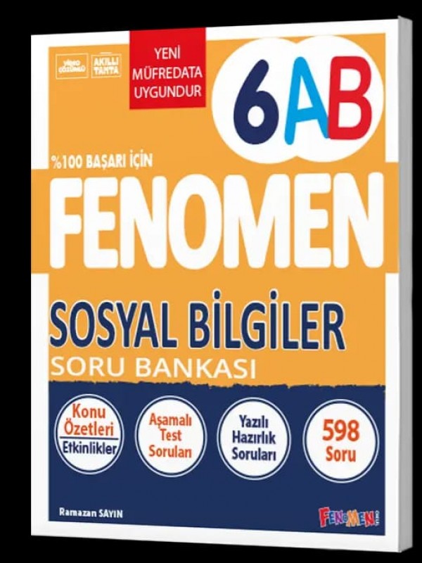 fenomen 6 Sosyal Bilgiler A-B Soru Bankası…