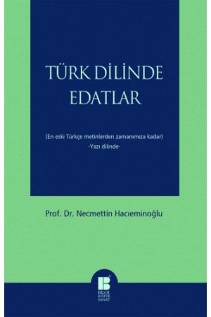 Türk Dilinde Edatlar…