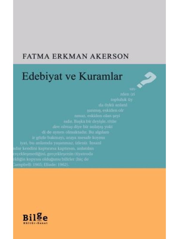 Edebiyat ve Kuramlar…