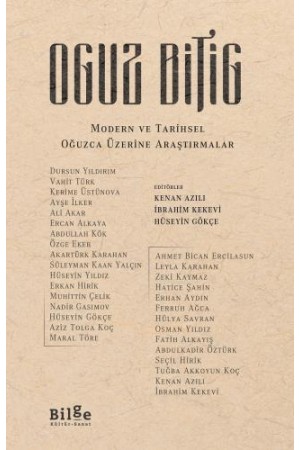 Oguz Bitig-Modern ve Tarihsel Oğuzca Üzerine Araştırmalar…