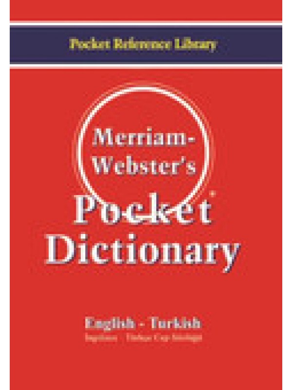 Merıam webster's Pocket dıctıonary English – turkish (ingilizce-türk…