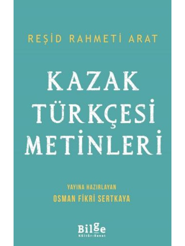 Kazak Türkçesi Metinleri…