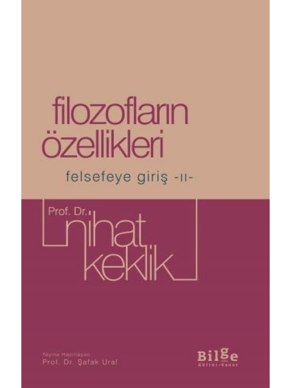 Filozofların Özellikleri Felsefeye Giriş II…