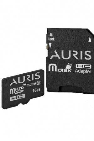 Auris TF01 Micro SD 16GB 4K Ultra HD Adaptörlü Hafıza Kartı