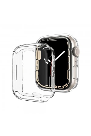 Bufalo Apple Watch 41mm Silikon 360 Kasa ve Ekran Koruyucu