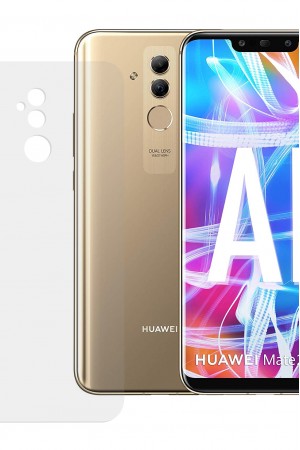 Bufalo Huawei Mate 20 Lite ARKA GÖVDE Koruyucu FlexiGlass Nano