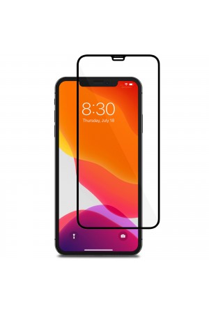 Bufalo iPhone 11 Pro Max Ekran Koruyucu 5D Temperli Cam Siyah…