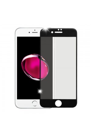 Bufalo iPhone 6 / 6s Ekran Koruyucu 9D Temperli Cam - Siyah