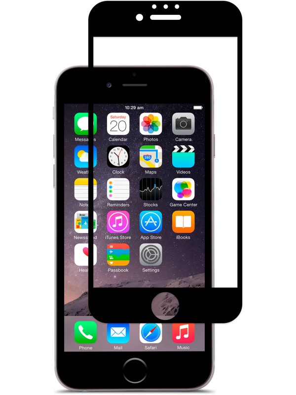 Bufalo iPhone 7 / 8 Ekran Koruyucu Seramik Mat Nano 9D Tam Kaplama Siyah…