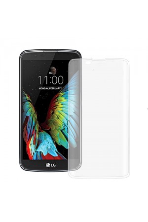 Bufalo LG K10 Kavisli 3D Cam Ekran Koruyucu Şeffaf