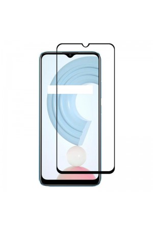 Bufalo Realme C21 Ekran Koruyucu Seramik Mat Nano 9D Tam Kaplama Siyah…