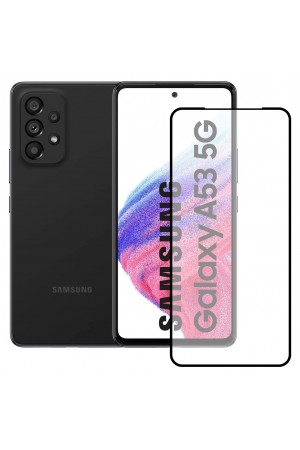 Bufalo Samsung Galaxy A53 5G Ekran Koruyucu 9D Temperli Cam - Siyah…