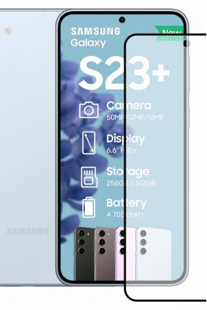 Bufalo Samsung Galaxy S23 Plus Seramik MAT 9D Tam Kaplama Ekran Koruyu…