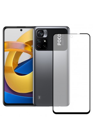 Bufalo Xiaomi Poco M4 Pro 5G Ekran Koruyucu Seramik MAT Nano 9D Tam Ka…
