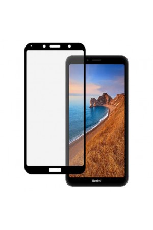 Bufalo Xiaomi Redmi 7A Ekran Koruyucu 5D Temperli Cam Siyah…