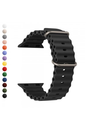 FitCase Apple Watch 38/40/41 mm Uyumlu Ocean Silikon Kordon…