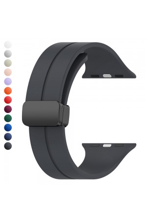 FitCase Apple Watch 42/44/45/49 mm Uyumlu SPG Soft Silikon Kordon…