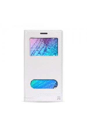 FitCase Dolce Galaxy J1 (J100) Gizli Mıknatıslı Pencereli Kılıf B…