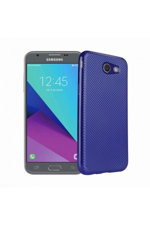 FitCase Galaxy J5 2017 Elektroliz Carbon Desen Arka Kapak Lacive
