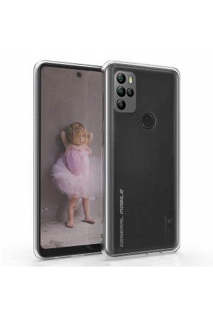 General Mobile GM 21 Pro Kılıf Kamera Korumalı Silikon Şeffaf Arka Kapak