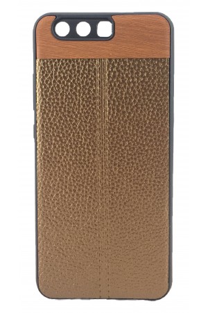FitCase Huawei P10 Auto Focus Silikon Arka Kapak Kahverengi