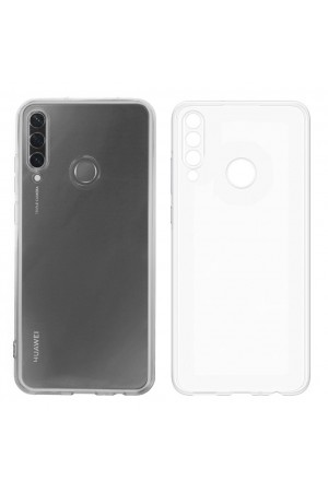 Huawei Y6p Kılıf Kamera Korumalı Silikon Şeffaf Arka Kapak