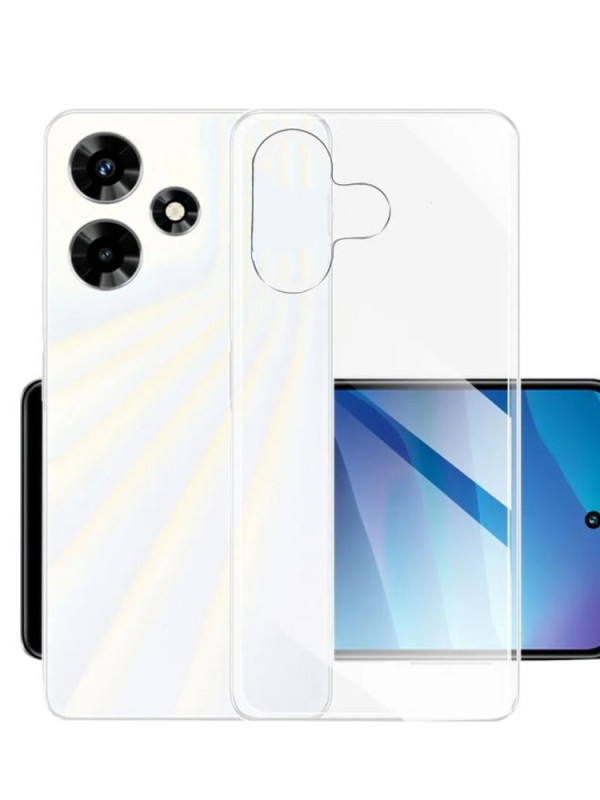 Infinix Hot 30i Kılıf Kamera Korumalı Silikon Şeffaf Kapak…