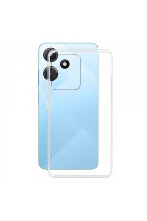 Infinix Hot 40i Kılıf Silikon Şeffaf Kapak