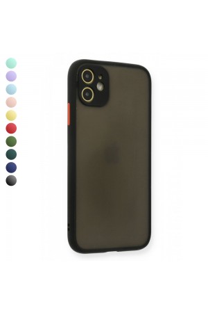 FitCase iPhone 11 Kılıf Montrea Silikon Arka Kapak