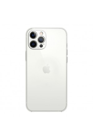 iPhone 12 Pro Max Kılıf Kamera Korumalı Silikon Şeffaf Arka Kapak